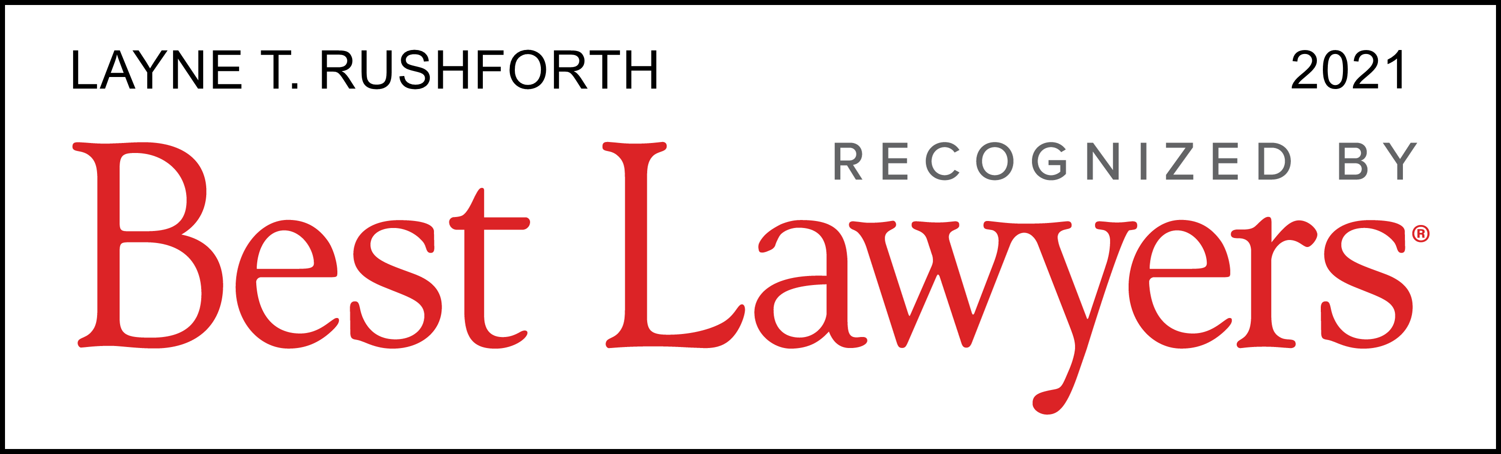 Best Lawyers 2021